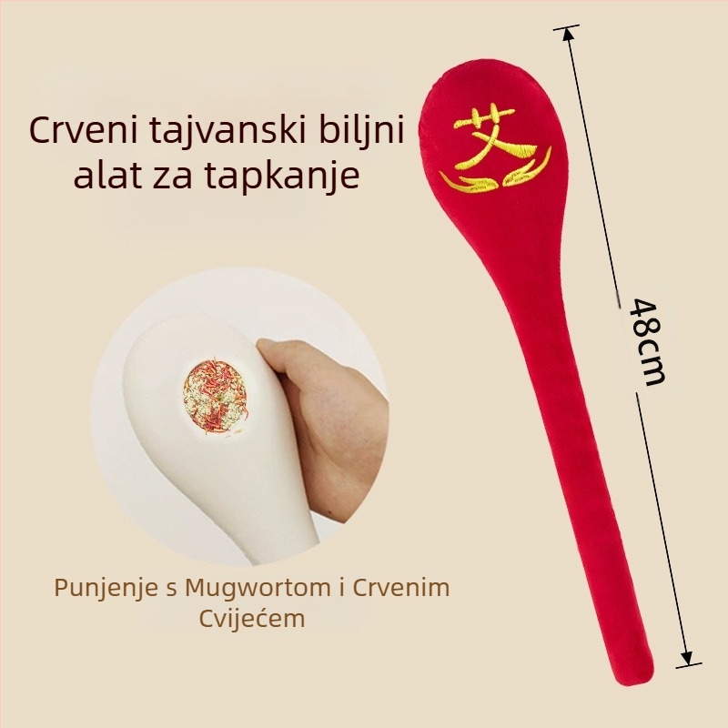 Mugwort Zdrava Meridijanska tapping štapić, Tradicionalna kineska medicina, Osam meridijana masaža, Plastična konstrukcija, Model Pat Pat