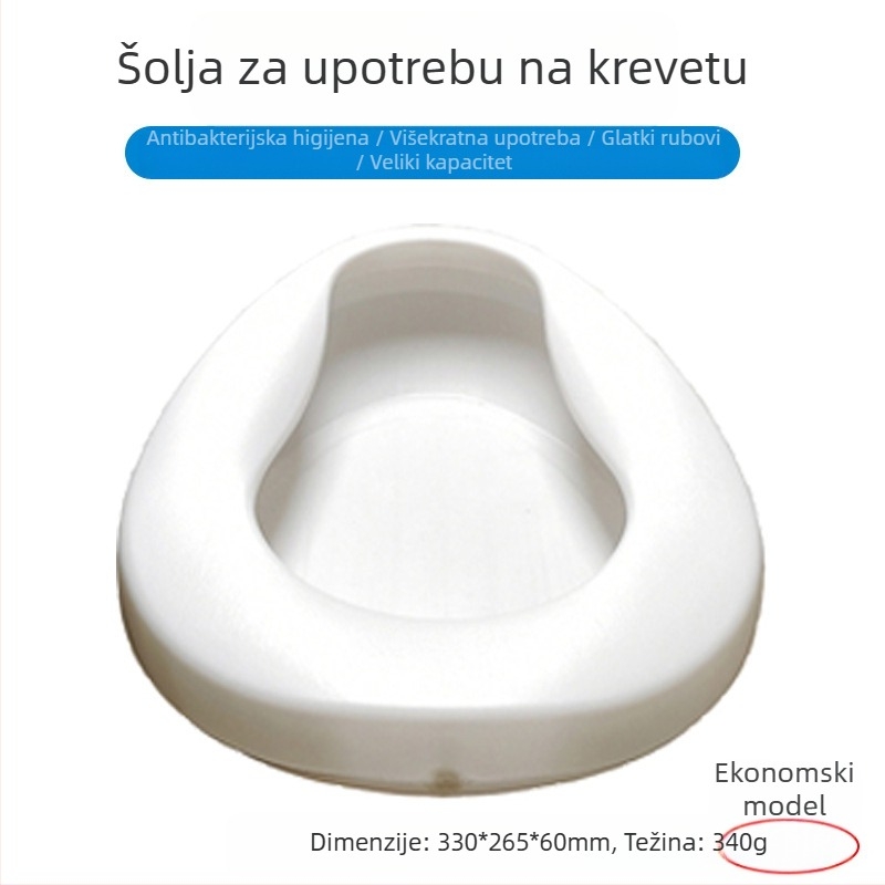 Posteljni lonac za ležeće starije osobe i paralizirane pacijente; urinál za žene i majke; veliki kućni plošni model (Materijal: Drugo; Uvoz: Ne; Marka: Drugo; Kod proizvoda: Qsxa639949093802; Kategorija: Spittoon)