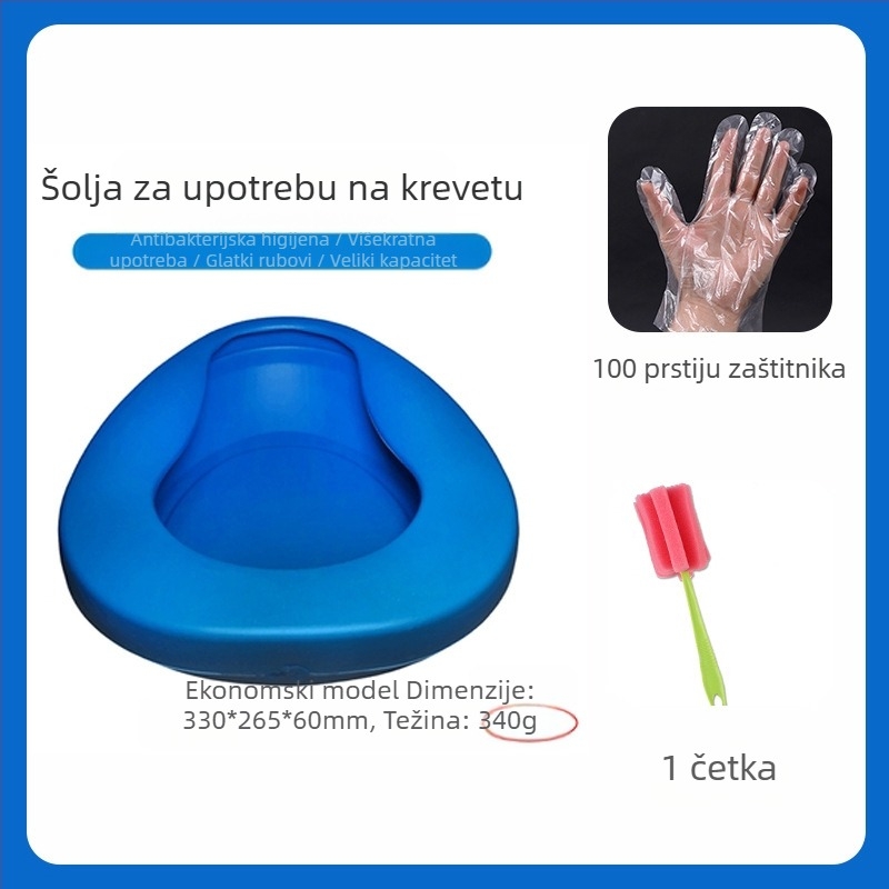 Posteljni lonac za ležeće starije osobe i paralizirane pacijente; urinál za žene i majke; veliki kućni plošni model (Materijal: Drugo; Uvoz: Ne; Marka: Drugo; Kod proizvoda: Qsxa639949093802; Kategorija: Spittoon)