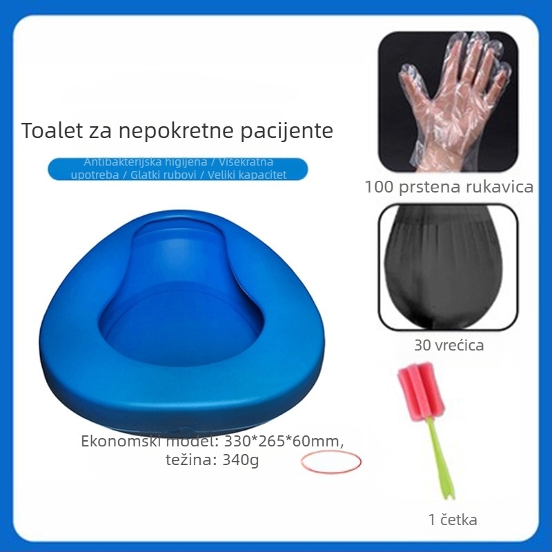 Posteljni lonac za ležeće starije osobe i paralizirane pacijente; urinál za žene i majke; veliki kućni plošni model (Materijal: Drugo; Uvoz: Ne; Marka: Drugo; Kod proizvoda: Qsxa639949093802; Kategorija: Spittoon)