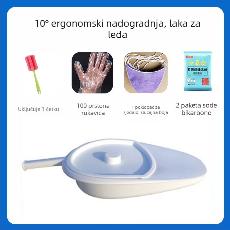 Posteljni lonac za ležeće starije osobe i paralizirane pacijente; urinál za žene i majke; veliki kućni plošni model (Materijal: Drugo; Uvoz: Ne; Marka: Drugo; Kod proizvoda: Qsxa639949093802; Kategorija: Spittoon)