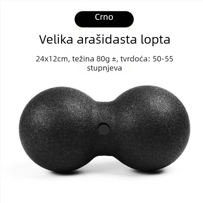 Čvrsti pjenasti valjak s kuglom u obliku oraščića za opuštanje mišića (Materijal: Drugo; Marka: Drugo)