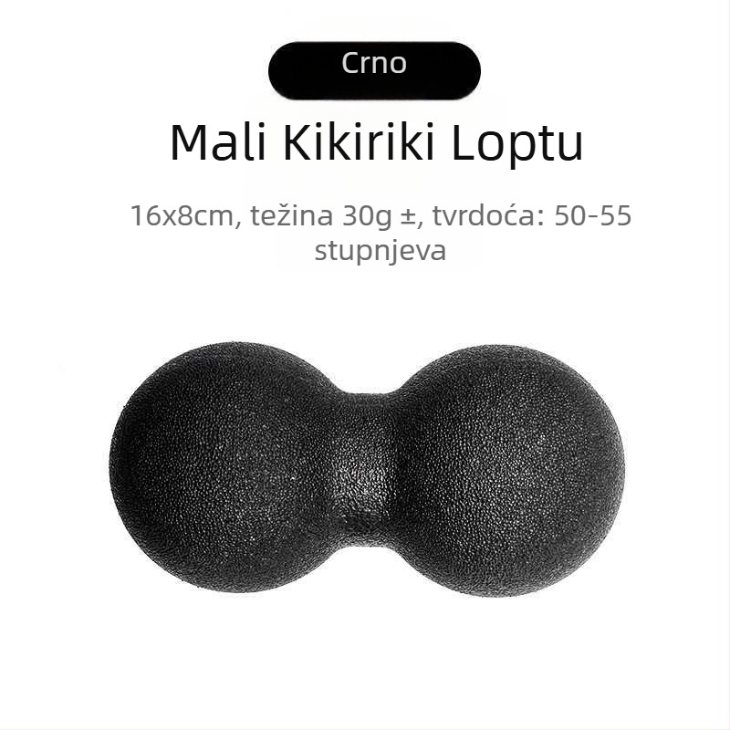 Čvrsti pjenasti valjak s kuglom u obliku oraščića za opuštanje mišića (Materijal: Drugo; Marka: Drugo)