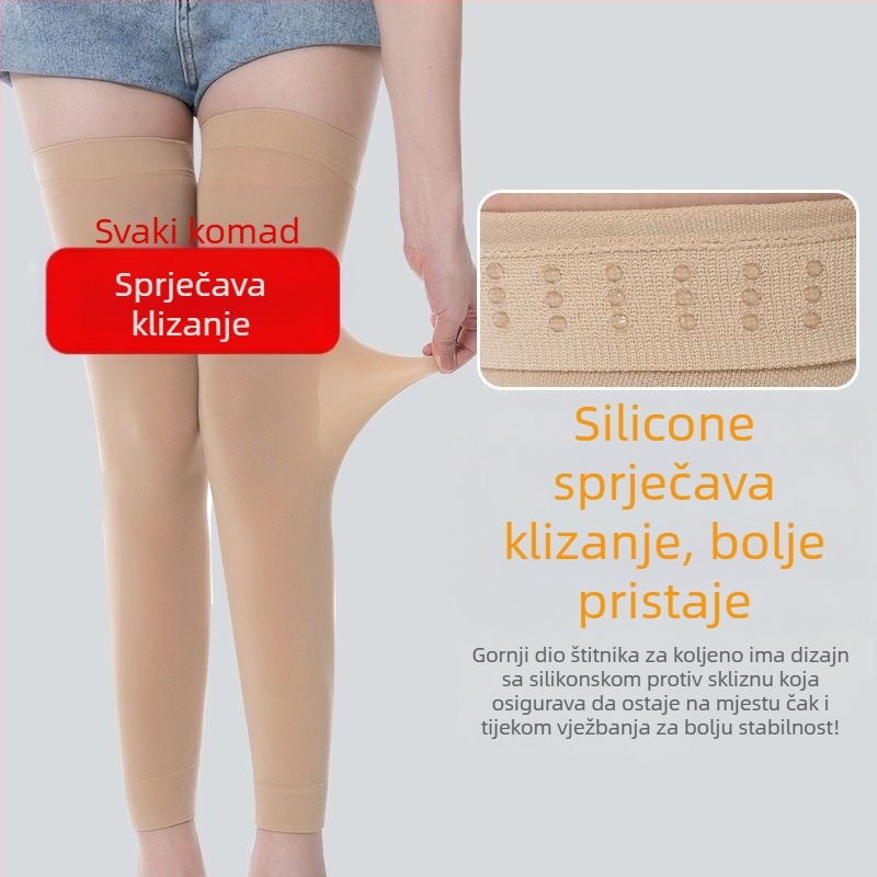 Prošireni koljeni štitnik za toplo ljeto, tanak i prozračan, unisex, od najlona