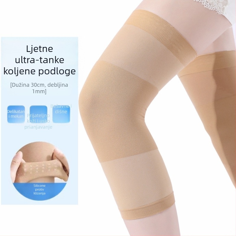 Prošireni koljeni štitnik za toplo ljeto, tanak i prozračan, unisex, od najlona