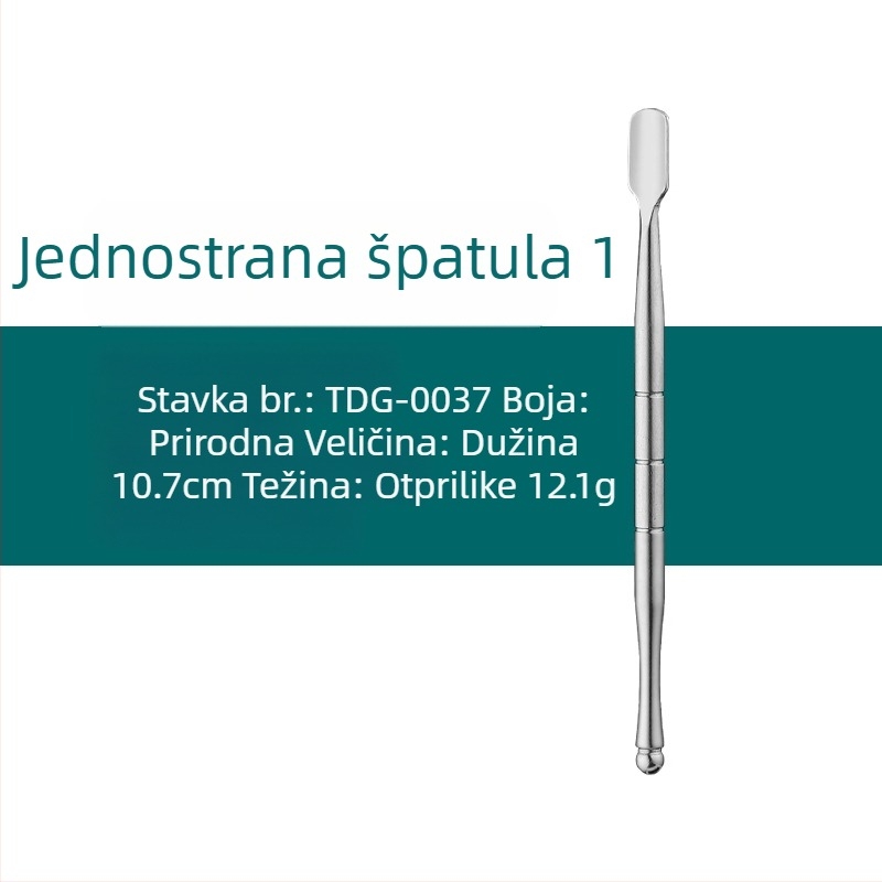 Set od nerđajućeg čelika za čišćenje lula i alate za rezbarenje, veličina 17,7 × 6 × 1,8 cm, težina oko 143 g; mogućnost otiska logotipa i privatne marke