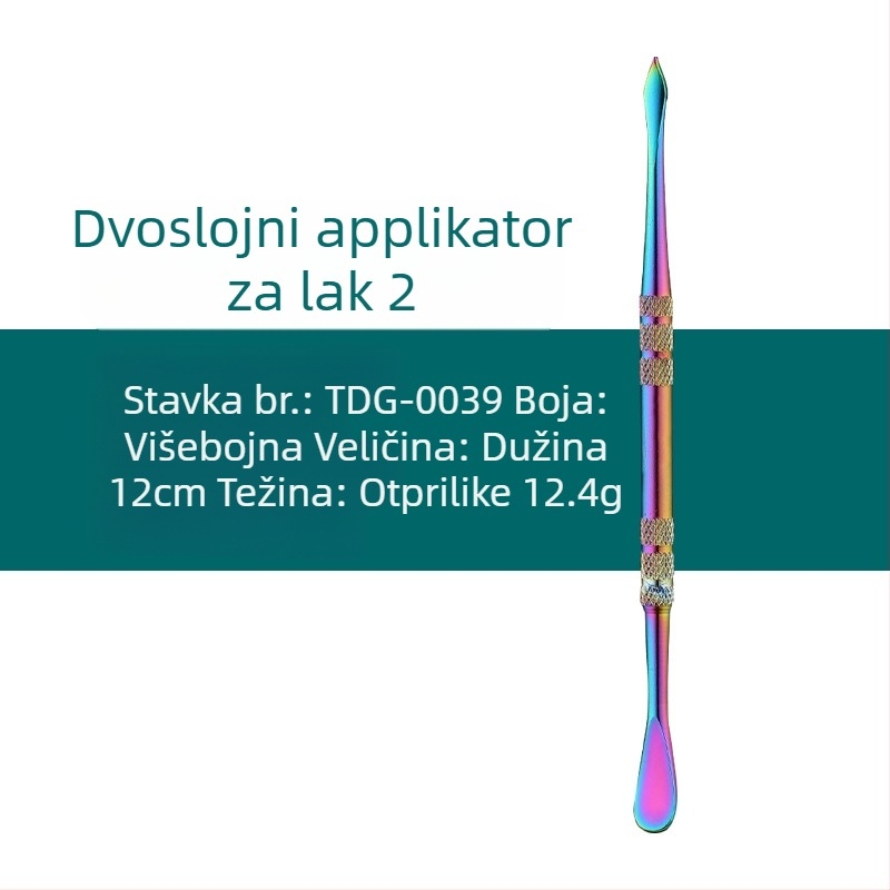 Set od nerđajućeg čelika za čišćenje lula i alate za rezbarenje, veličina 17,7 × 6 × 1,8 cm, težina oko 143 g; mogućnost otiska logotipa i privatne marke