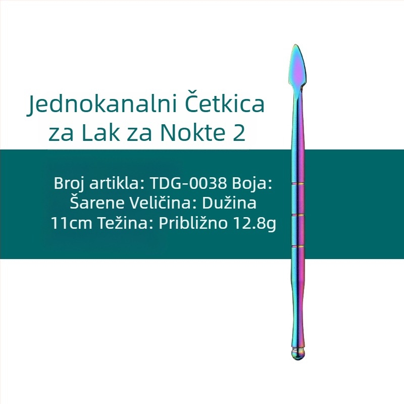Set od nerđajućeg čelika za čišćenje lula i alate za rezbarenje, veličina 17,7 × 6 × 1,8 cm, težina oko 143 g; mogućnost otiska logotipa i privatne marke