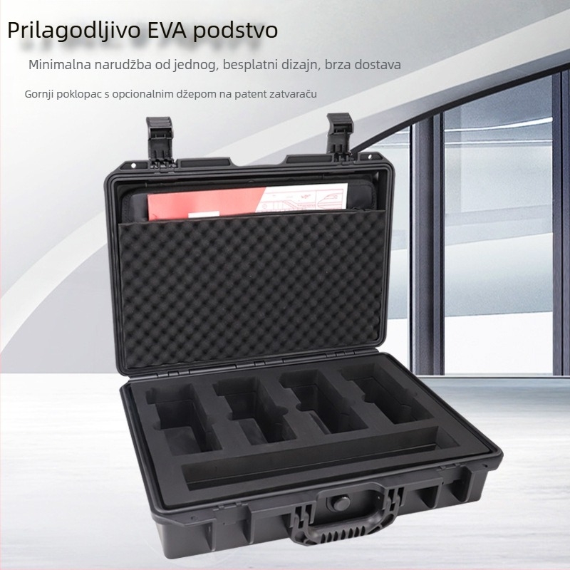 Zaštitna kutija za instrumente i opremu, vodootporna, prijenosna, visokokvalitetno sigurno skladištenje