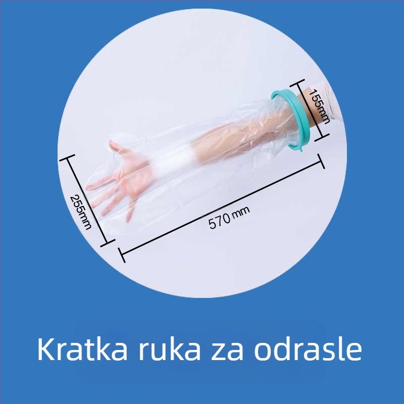Sea Fly PICC vodootporan zaštitni kućište za rane za kupanje i postoperativnu njegu – PVC, PP i silikon, za nogu, prilagodljivo, 1 godina jamstva
