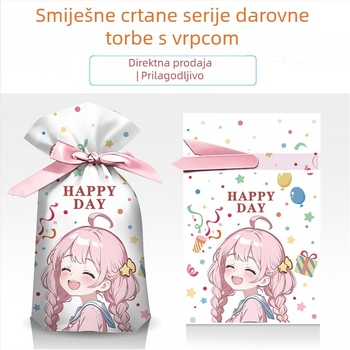 Torba za snack dar s graviranim otiskom na mliječno bijelom filmu, Salt Light marka