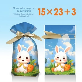 Torba za snack dar s graviranim otiskom na mliječno bijelom filmu, Salt Light marka