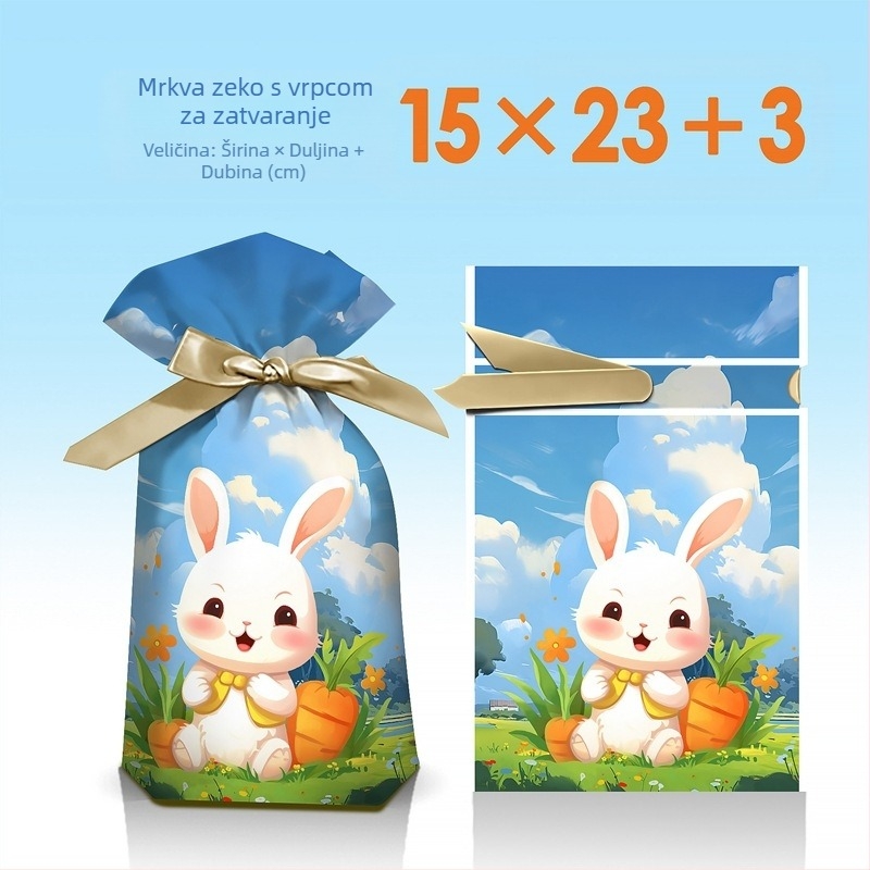 Torba za snack dar s graviranim otiskom na mliječno bijelom filmu, Salt Light marka