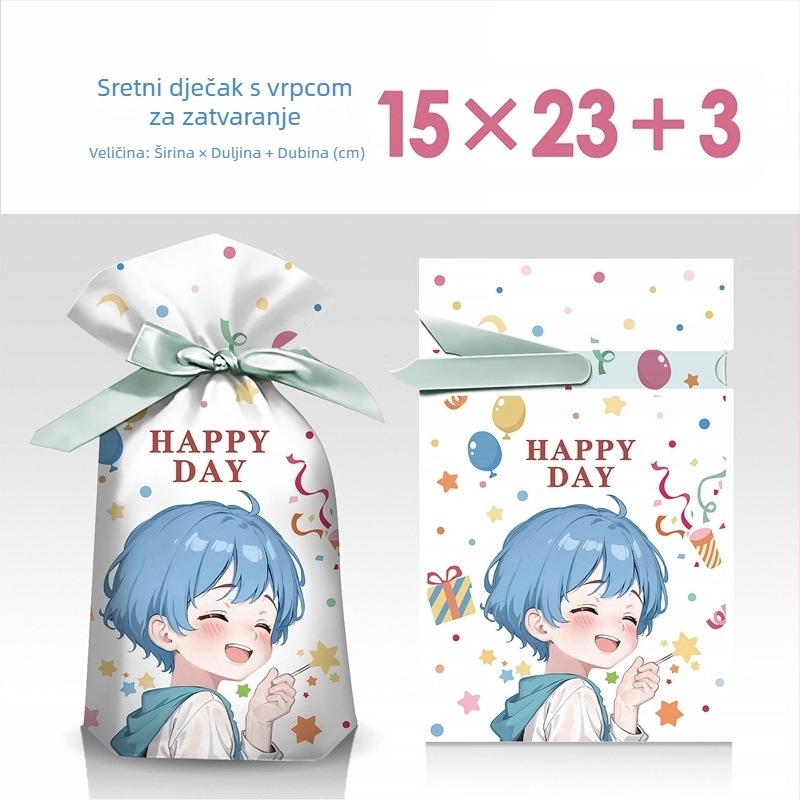 Torba za snack dar s graviranim otiskom na mliječno bijelom filmu, Salt Light marka