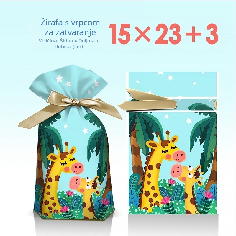 Torba za snack dar s graviranim otiskom na mliječno bijelom filmu, Salt Light marka