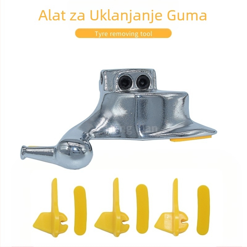 Alat za demontažu gume na automobilima – marka Henglian Manufacturing; materijal: lijevana čelična; težina: 0.8 kg; namjena: rukovanje gumama