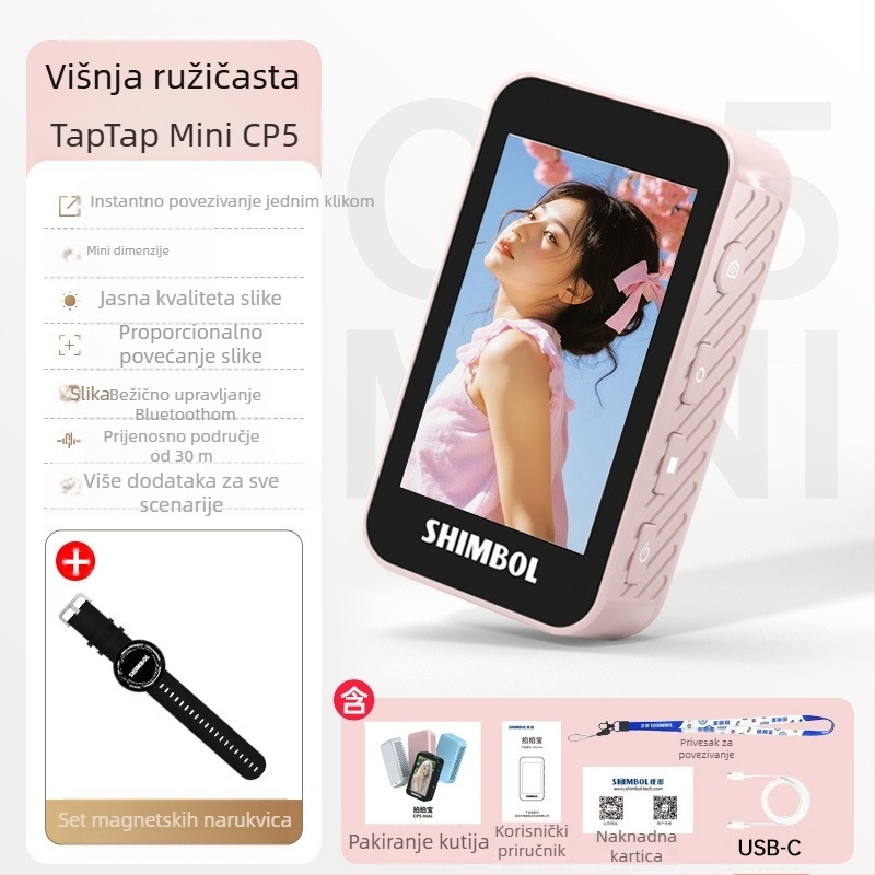 See peng CP5 mini – kompaktni selfie uređaj s displejem, ogledalom i projekcijom zaslona, s tajmerom za snimanje