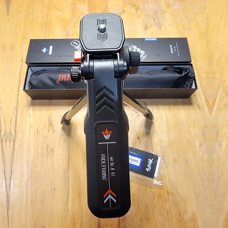 Univerzalni stativ za mobitel i kameru, 3D glava, 4-sekcijski, aluminijska legura, nosivost 3,5 kg, s pločom za brzo oslobađanje