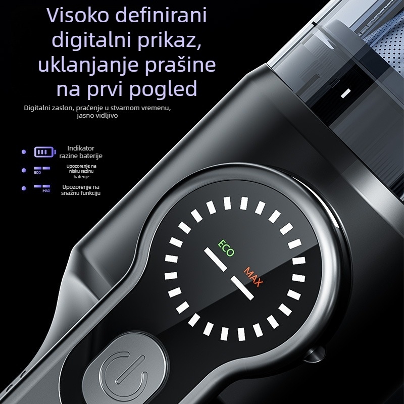 Bežični ručni usisavač za auto, vlažno i suho čišćenje, 11.1V, 120W, 16000Pa, model ST-126