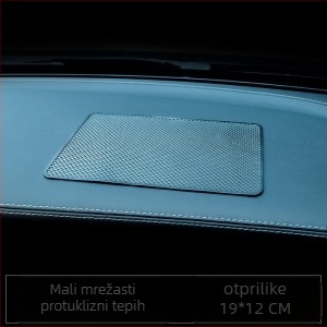 Automobilska protuklizna podloga s slikom kapljica vode, sklopiva, PU materijal, otporna na visoke temperature, Ruijie marka