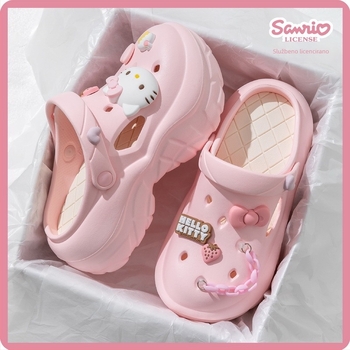 Sanrio ženske perforirane cipele s EVA platformom Hello Kitty za plažu