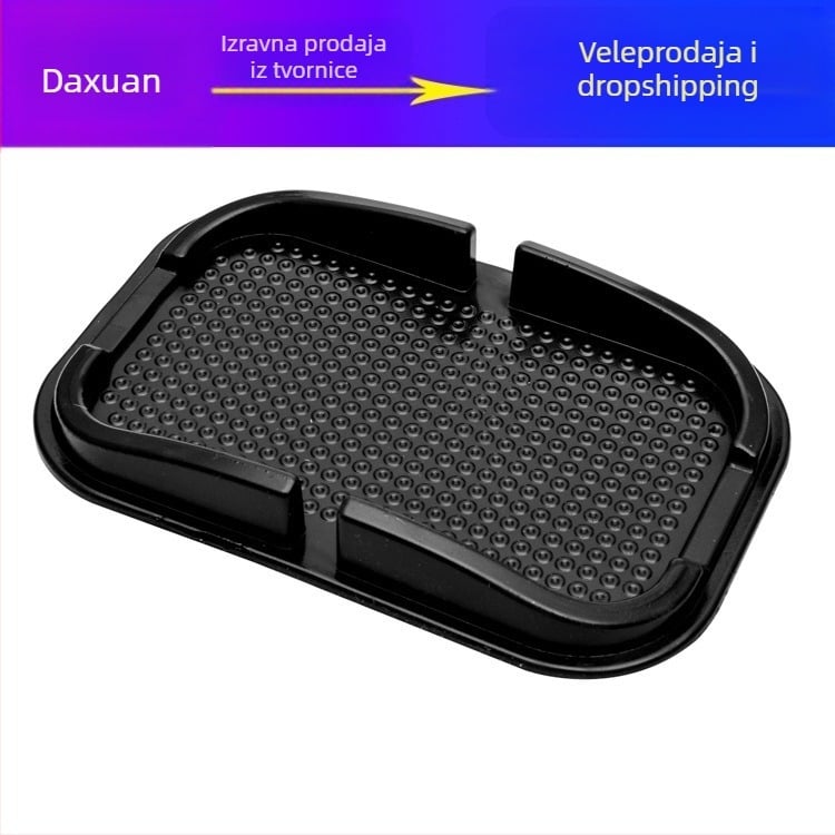 Silikonska protuklizna podloga za automobil s nosačem navigacije, jedno mjesto za karticu, prilagodljiv logotip