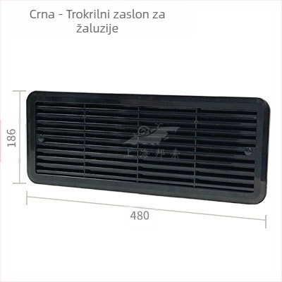 BSF055-3 RV bočna montaža tišni ventilator za ventilaciju hladnjaka s 3 prozora