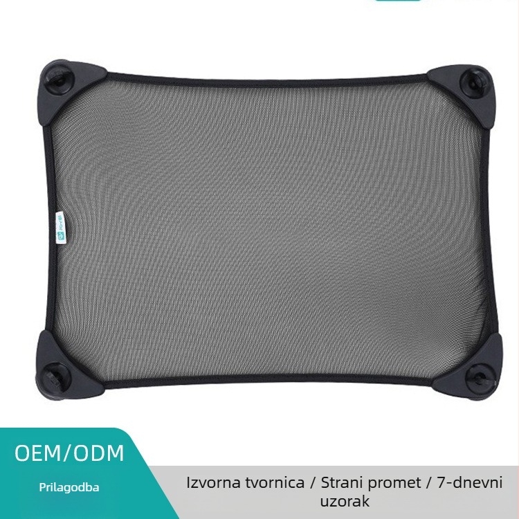 JOYBI Auto prozorska sjenila s usisnom čašom, set od 2 kom, ABS mreža 80 g, moguć tisak loga