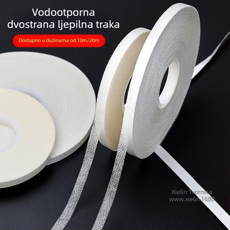 Vodotopne ljepljive trake za tkanine, dvostrano ljepilo za odjeću i ručni patchwork, privremeno fiksiranje — Brand Xie Ling