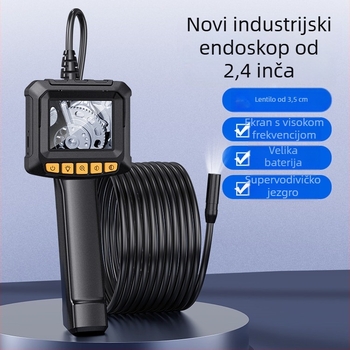 Ručni automobilistički endoskop IP67, promjer sonde 8.0 mm, kut gledanja 70°, senzor 5 MP, radna duljina 500 mm — model inskamG20-M