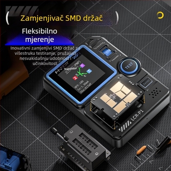 Pametan LCR mjerač, tester tranzistora, detekcija MOSFET-a, višefunkcijsko testiranje kondenzatora i otpornika, model Lcr-p1, branda Fnirsi