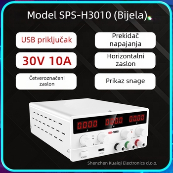 SPS-H3010 prilagodljivo DC preklopno napajanje, 30V 10A