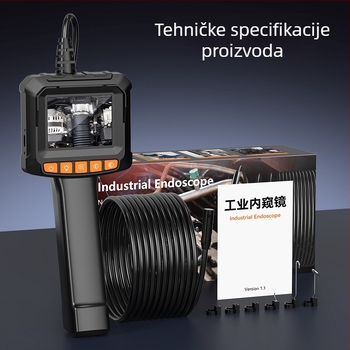 Prijenosni HD industrijski endoskop G20-M, 8.0 mm sonda, IP67, radna duljina 1 m/5 m/10 m, LED osvjetljenje