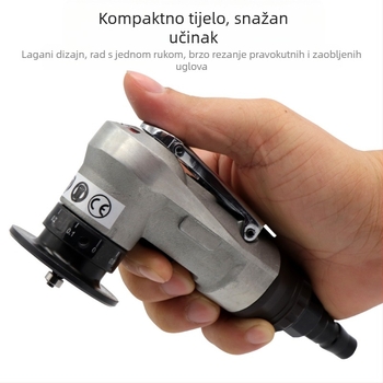 Sea Flying Shark mini ručna pneumatska mašina za zaobljavanje rubova, model 45RC, snaga 45RC, namijenjena za oblikovanje pravokutnih rubova