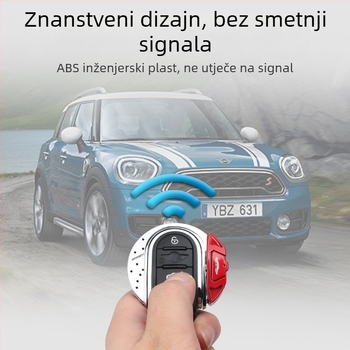 Kućište ključa BMW Mini Countryman – F series Caliper Key shell, PU materijal, trend stil, licencirana privatna etiketa