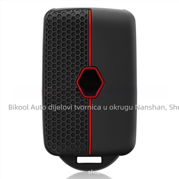 Silikonsko kućište za ključ Renault Koleos 2022 s uzorkom saća