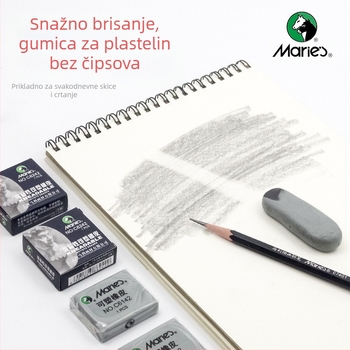 Marley C6142 gumica za plastelin i skice – Marka Marley, Model C6142, Materijal: Gumica, Namjena: Skiciranje, Neto težina: 0.025