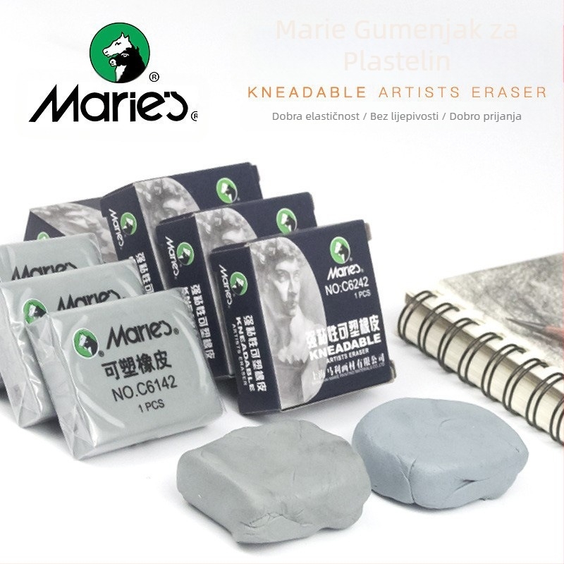 Marley C6142 gumica za plastelin i skice – Marka Marley, Model C6142, Materijal: Gumica, Namjena: Skiciranje, Neto težina: 0.025