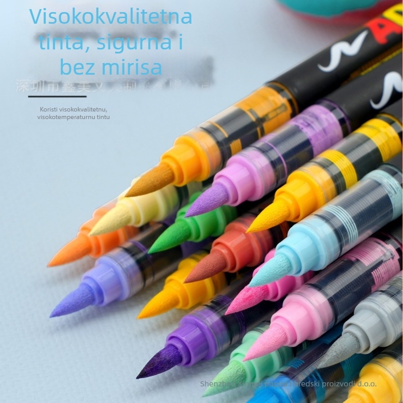 Flysea akrilni marker, miješane boje, OEM marka, neutralni uzorak