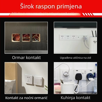 Bohan frizanje drva za stolariju – bušenje rupa u kutijama utičnica tipa 86, alat za kanale i utore