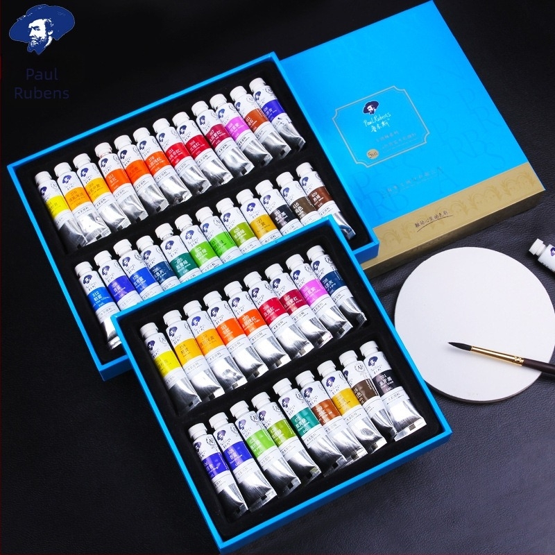 Rubens tubalne akvarelne boje – set za slikanje, pakiranje 18/24/36 komada