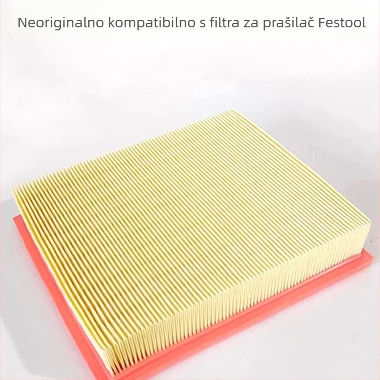 Filter element za Festool usisivač CT26L/36L – savitljivi mrežasti poliesterski filter, učinkovita filtracija zraka, područje filtracije 36