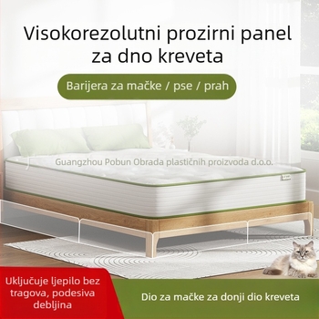 Puben plastična L-oblik traka za popunjavanje praznina ispod namještaja – jednostavan moderan dizajn