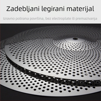 Činele Asanasi xyc01 za bubnjarski set, tih dizajn, promjer 31–50 cm