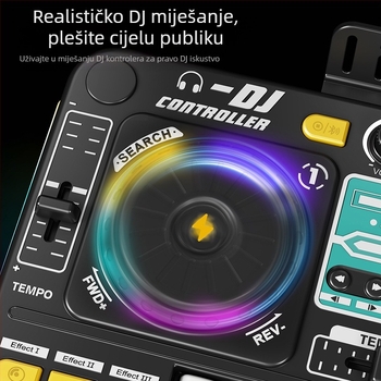 Dječja glazbena igračka – zapadni udarni instrumenti, ABS tijelo, Huamin marka, za uzrast 7–14 godina