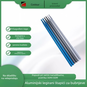 Kositu CT-811 bubnjarski štapić, aluminijska legura, Pakiranje: PP vrećica; dostupan velur futrola