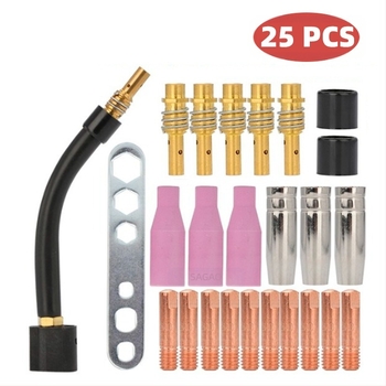 MB15AK zaštitna mlaznica za MIG zavaru – bakrena, 0.8/1.0/1.2 mm otvor, 150 A, dodatak MB15AK