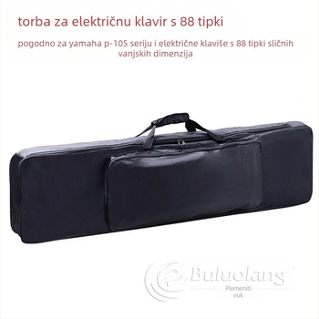 Torba za 88‑tipki digitalni klavir, ruksak, Oxford platno, podstava 210D, ručka