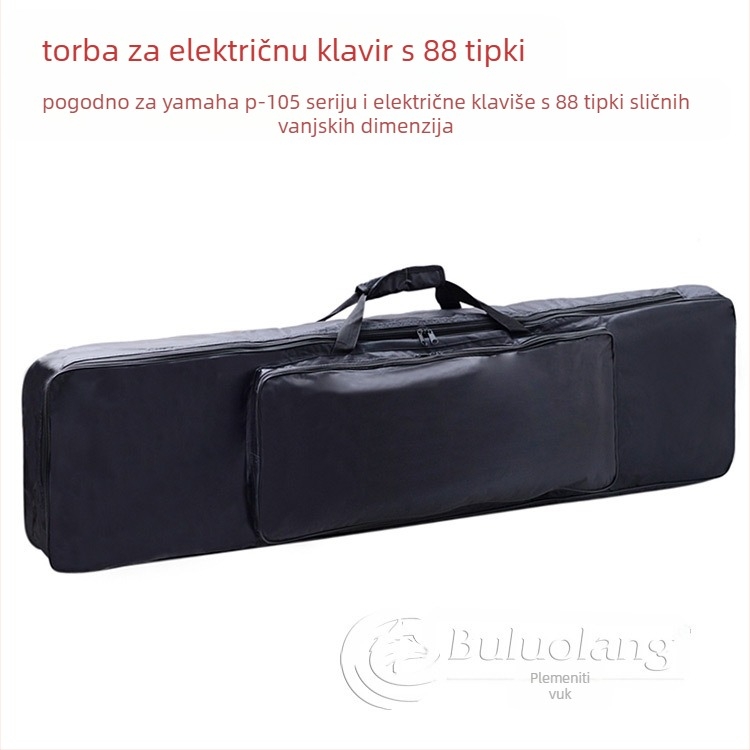 Torba za 88‑tipki digitalni klavir, ruksak, Oxford platno, podstava 210D, ručka