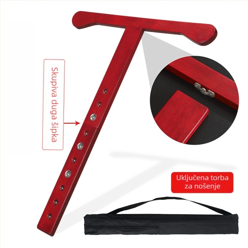 Juyifang T-oblik protuklizna podloga za violončelo, drvena konstrukcija, model: Cello anti-slip mat, pakiranje u papirnatu kutiju, za glazbene instrumente